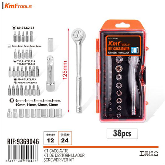 Conjunto de ferramentas 38 PCS
