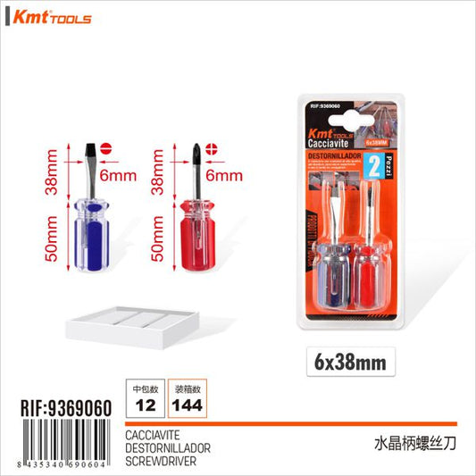 Conjunto de Chaves 6*38mm 2PCS