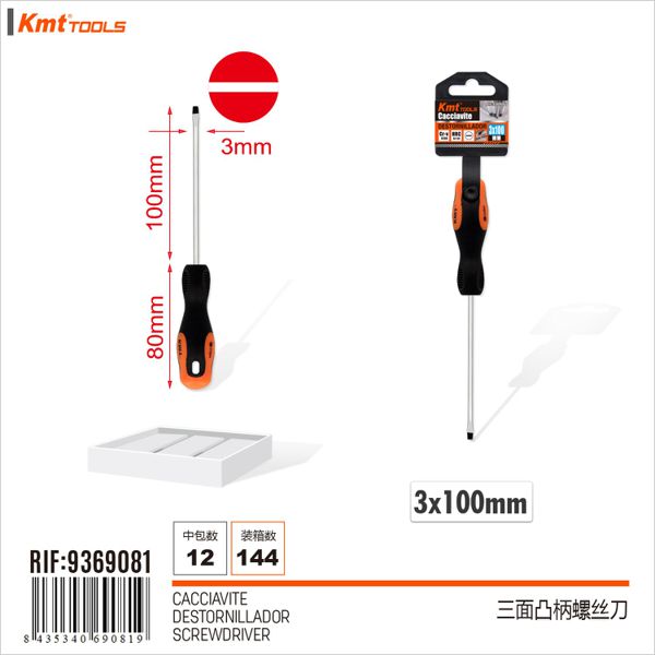 Chave De Fenda 3*100