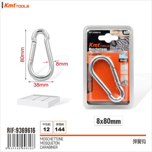 Mosquetao 1pcs 8*80mm
