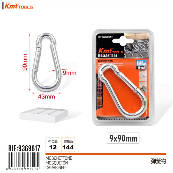 Mosquetao 1pcs 9*90mm