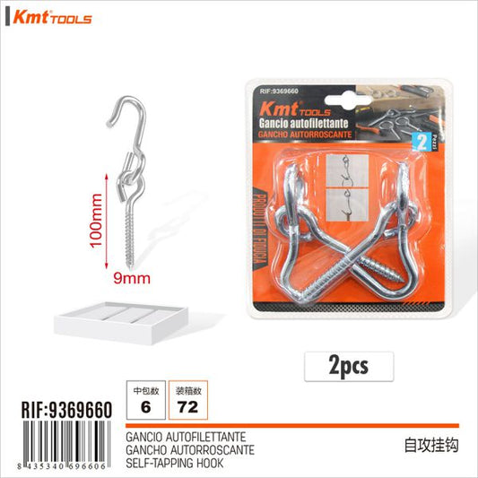 Gancho Autorroscante 2pcs
