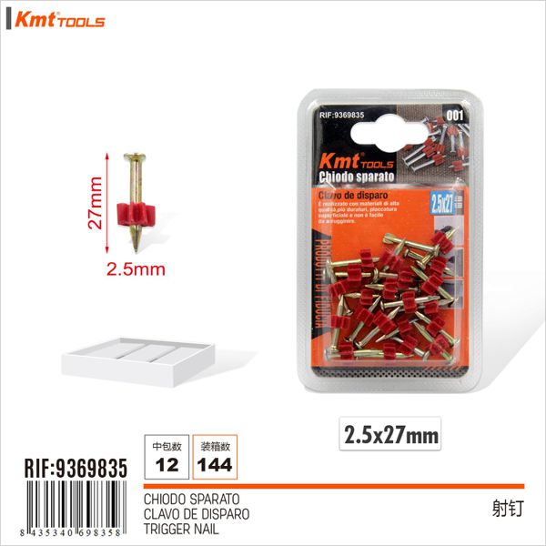 Prego 2.5*27mm 22pcs