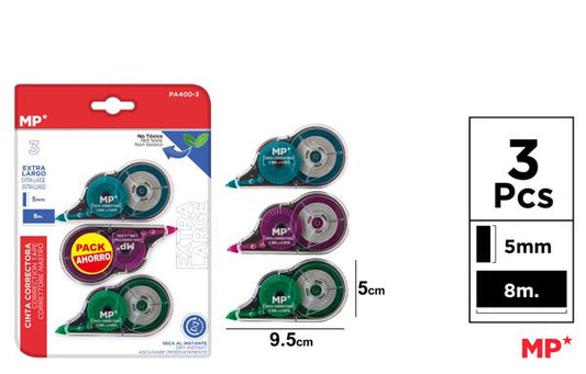 CORRETOR FITA 3U 5MMX8M